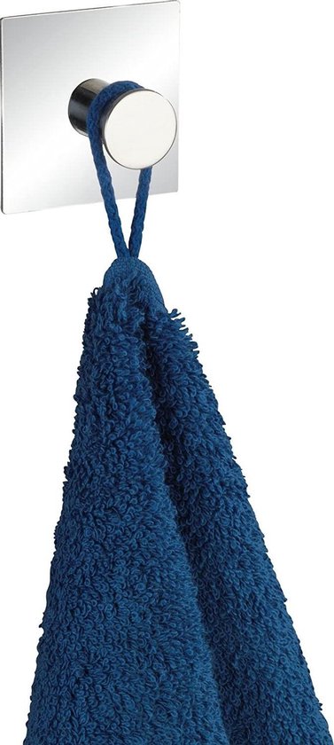 Crochet mural Wenko Accadia 5 x 3 cm, acier inoxydable chromé