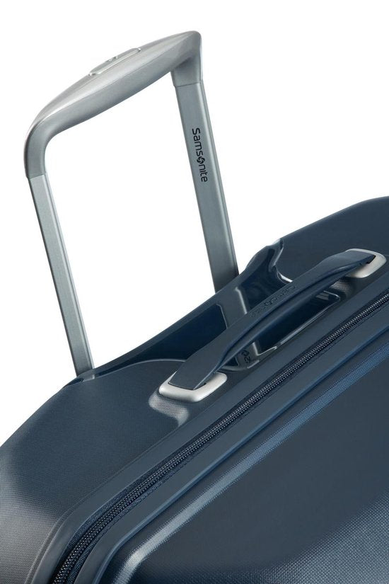 Samsonite Travel Suitcase - Flux Spinner 68/25 Expandable (Medium) Navy Blue