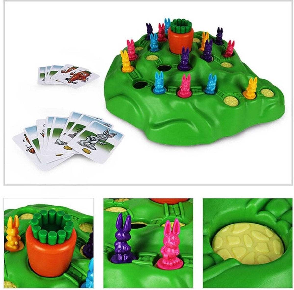 Rabbit Race - HaveFun - Jeu pour enfants - Cadeau pour enfants - Jeu d'action