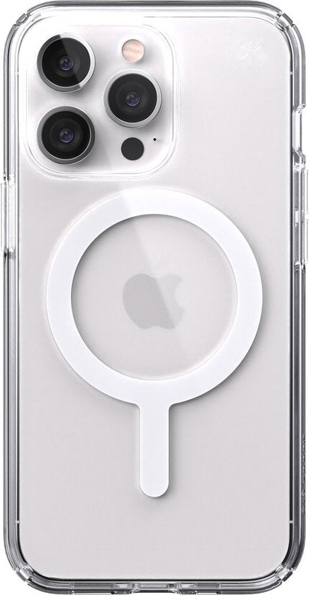 Speck Presidio Perfect Clear + MS Apple iPhone 13 Pro Clear - avec Microban