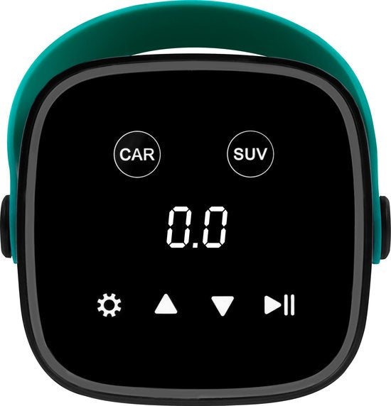 VONROC Mini compresseur sans fil 12V - Batterie intégrée 2.0Ah - Affichage digital / manomètre