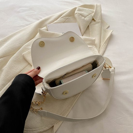 Sac à main pour dames - Pochettes pour dames - Sac à bandoulière pour dames - Pochette - Sac à bandoulière - Sac de soirée - Blanc