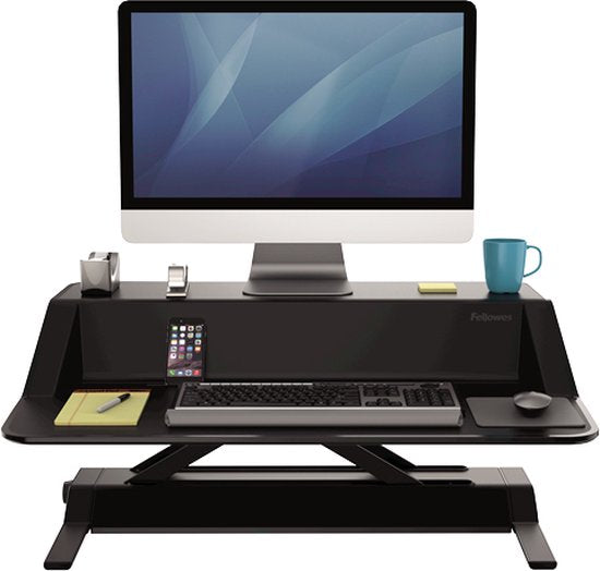 Fellowes - Sit/Sta Solution - Poste de travail Lotus Sit/Sta - noir