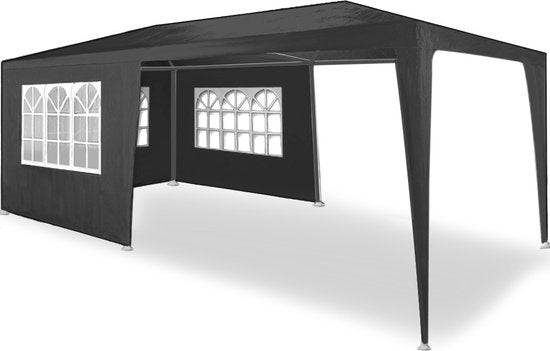 Tente Casaria Rimini Anthracite 3x6m Protection UV 50+