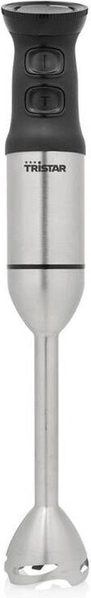 Mixeur plongeant Tristar 1200 W - MX-4855 - 5 vitesses - avec verre doseur - en acier inoxydable