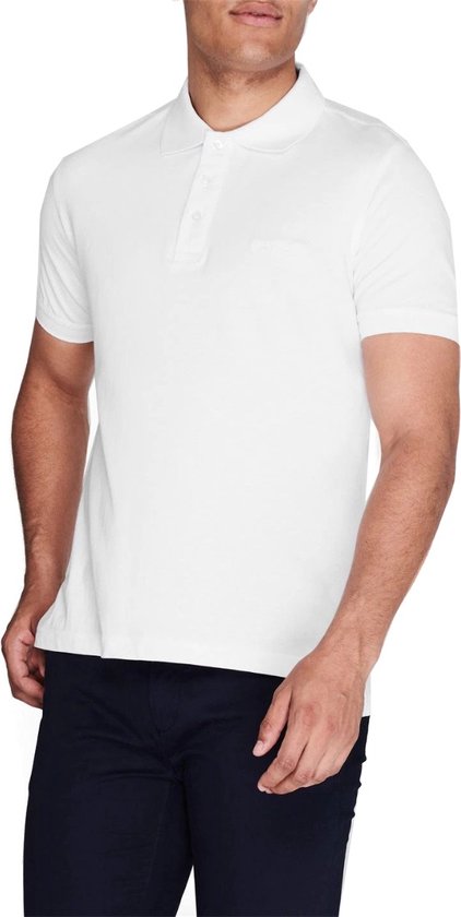 Pierre Cardin - Polo classique SS pour homme - Blanc - Taille XXL