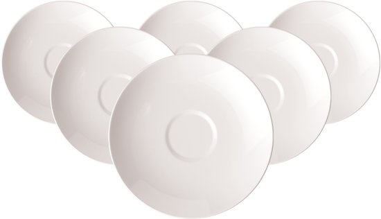 Soucoupes café/thé Rose Garden ø 14.8 cm Lot de 6