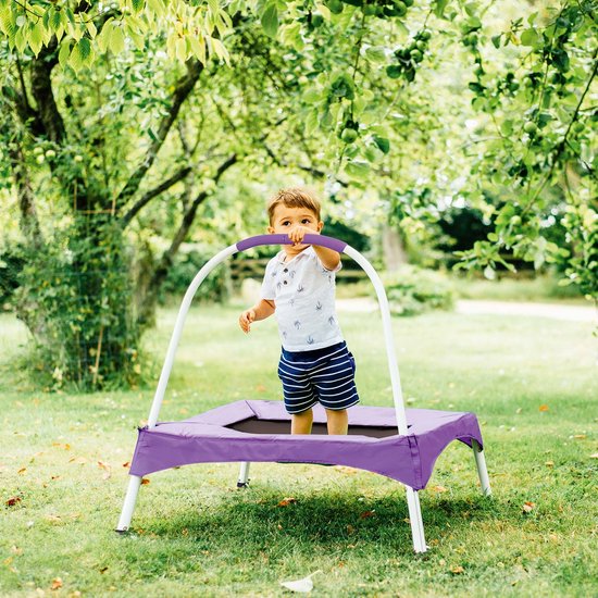 Trampoline Plum Junior Bouncer - Trampoline pour enfants à partir de 18 mois - Pour s'amuser en toute sécurité