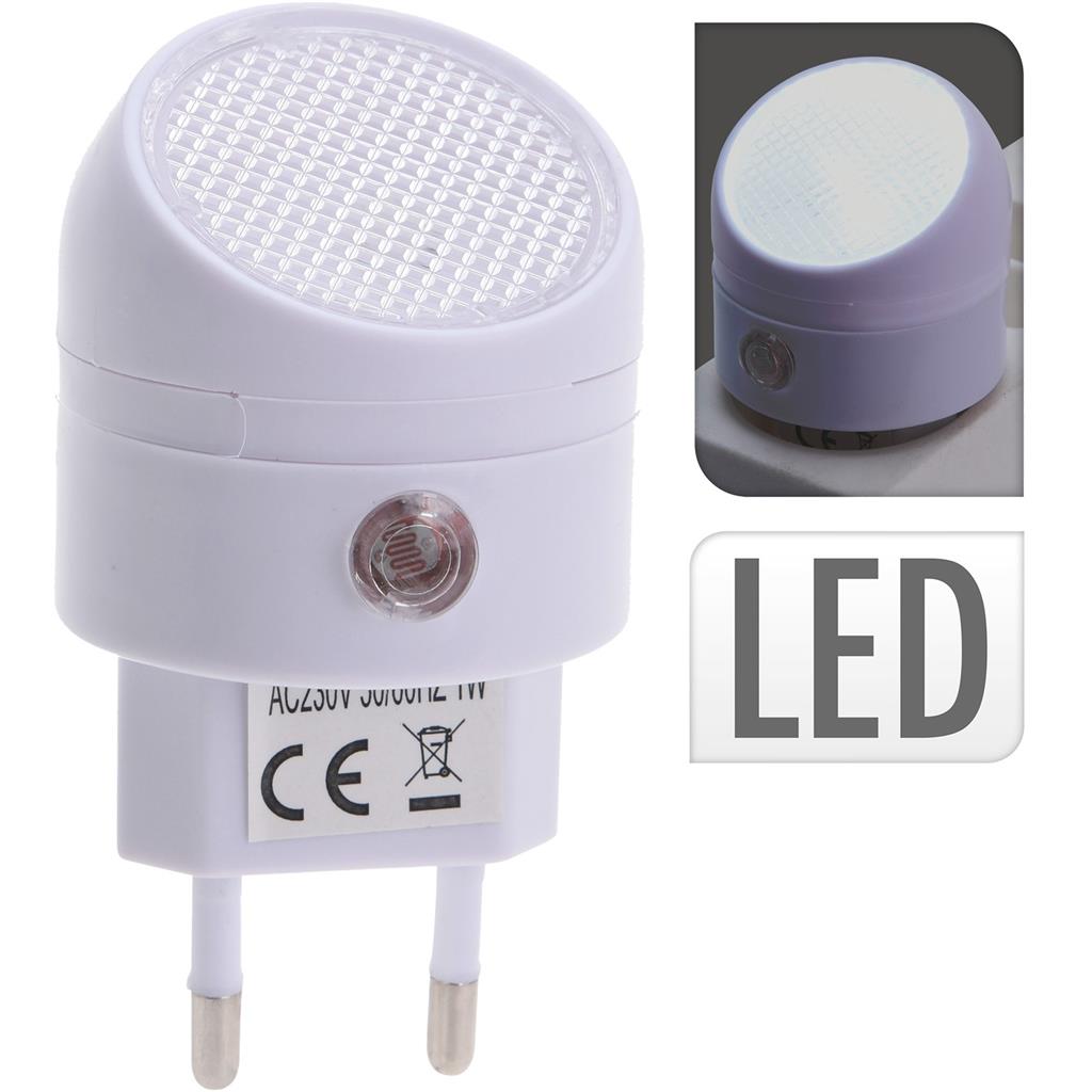 Excellent Electrics Veilleuse avec détecteur de mouvement - LED - Blanc - 17,5 x 10 x 10 cm
