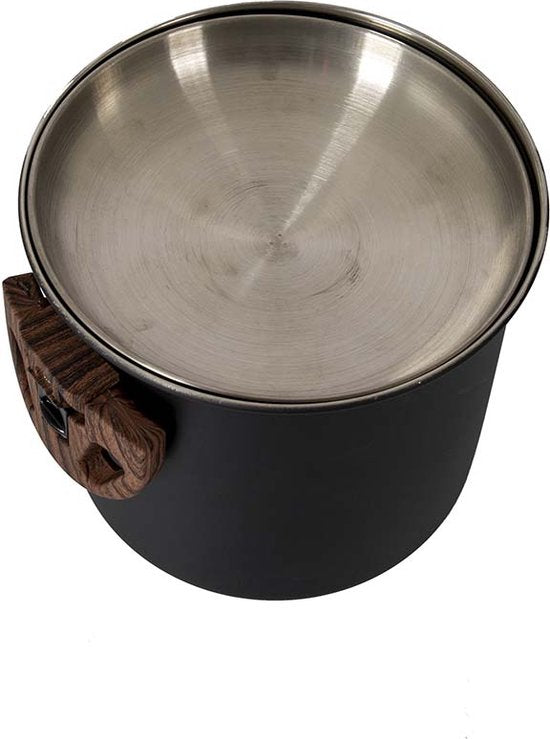 Bo-Camp - Industrial - Batterie de cuisine - Hading - Compact 3 - Acier inoxydable