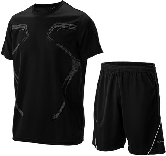 Milanoro - Kit de sport élégant pour homme - Vert - 3XL