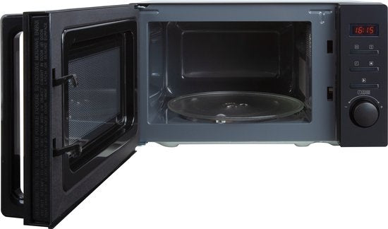 Tomado TMS2002B - Four à micro-ondes solo - 20 litres - Avec écran - 5 modes de cuisson - Eclairage intérieur - Noir mat