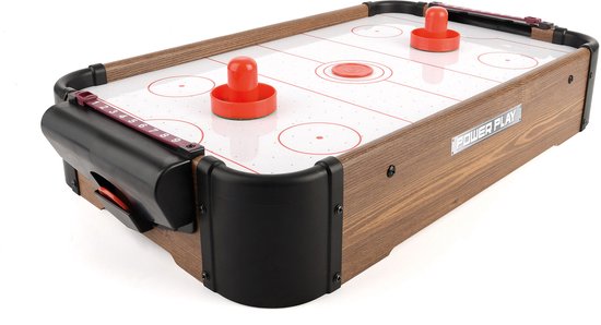 Toyrific Table de hockey sur gazon 20 pouces marron 5 pièces