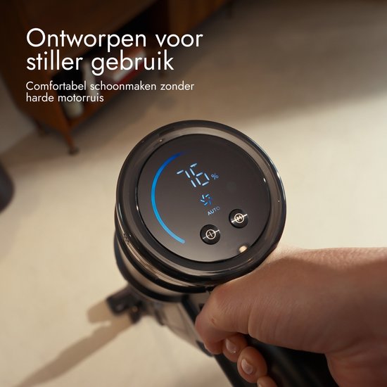 Aspirateur à main sans fil Bloomfold Swift – Aspirateur à main – Avec laser et détection des saletés – Puissant aspirateur sans fil de 350 W pour les poils d'animaux – Léger – Batterie d'une autonomie de 60 min