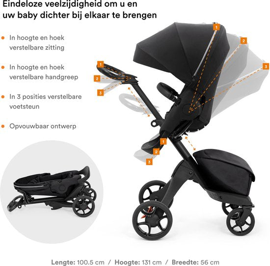 Poussette Stokke® Xplory® X - Ruby Red