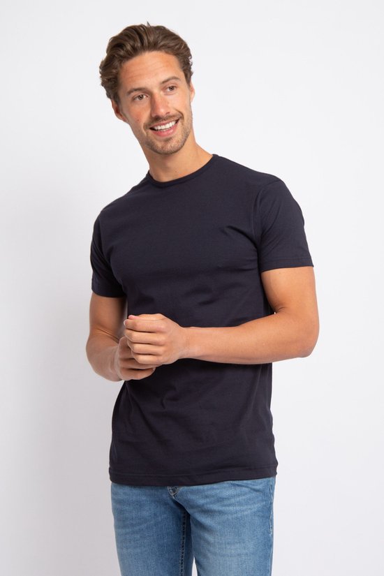 Alan Red Derby O-Neck T-Shirt Black (2Pack) - Taille S - Homme - T-shirt basique