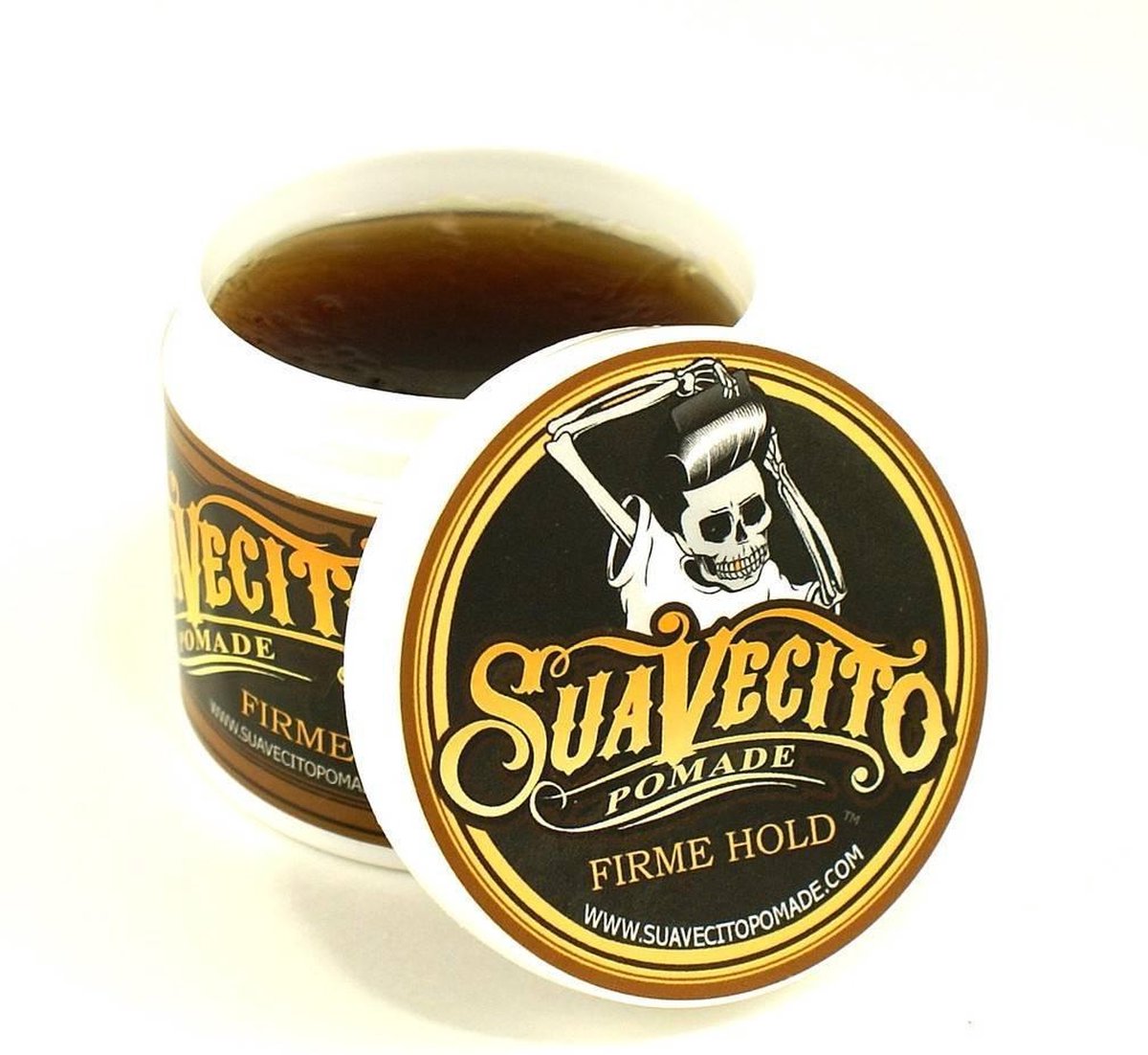 Pommade Suavecito Firme Hold XXL - 907 g - Fixation forte - Brillance moyenne - À base d'eau