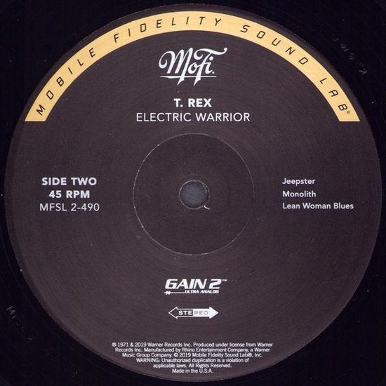 T.rex Electric warrior - LP
