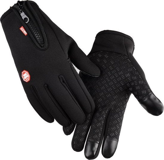 Gants imperméables pour écrans tactiles - Noirs - Taille S - meilleure qualité/épaisseur