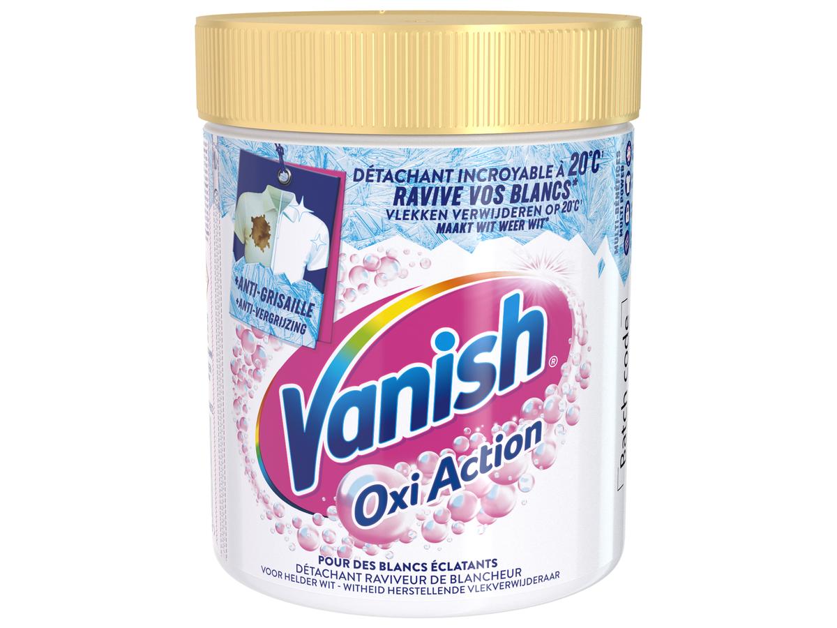 Vanish Oxi Action White Détachant - Poudre - 470 g - Lot de 6