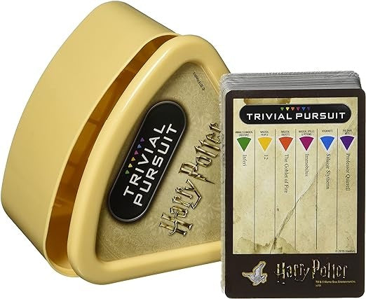 Winning Moves - Trivial Pursuit Jeu de cartes - Harry Potter Edition - Version anglaise