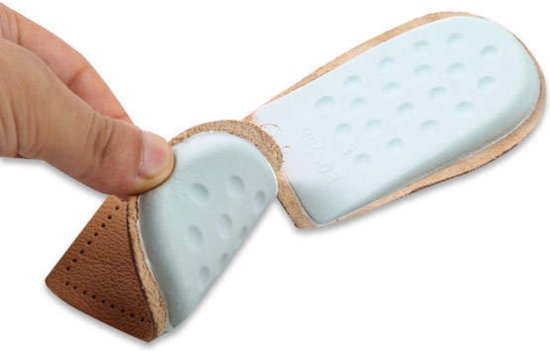 Rehausseur de talon - rehausseur de talon différence de longueur de jambe - orthopédique - semelles en cuir - rehausseur de talon - taille S