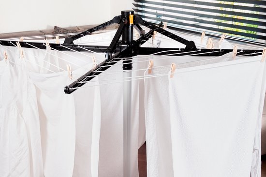 SpeedDryer Sèche-linge électrique - Sèche-linge économe en énergie - Sèche le linge en 2 heures - Silencieux - Sèche-linge électrique économe en énergie - Sèche-linge d'intérieur compact et pliable - Étagère de séchage du linge