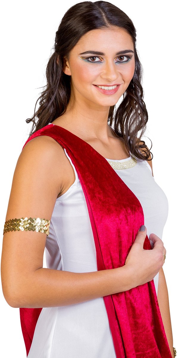 Dressforfun - Costume femme déesse olympique Aphrodite - Costume élégant pour le carnaval et la fête - Taille XL