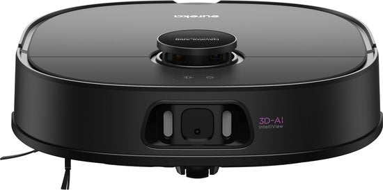 Eureka J12 Black - Robot aspirateur avec fonction de lavage - Navigation Lidar - 5 000 Pa