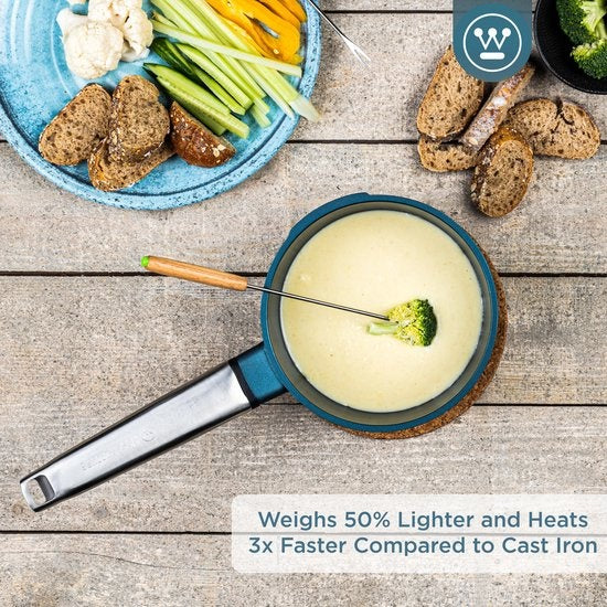 Westinghouse Performance Series - Marmite à induction 18cm - Convient au four - Bleu - Casserole