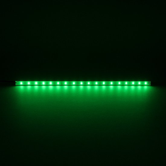 Module de bande LED – 78 LED – 39 cm – Vert – 12 V CC – 5,4 W – Autocollant