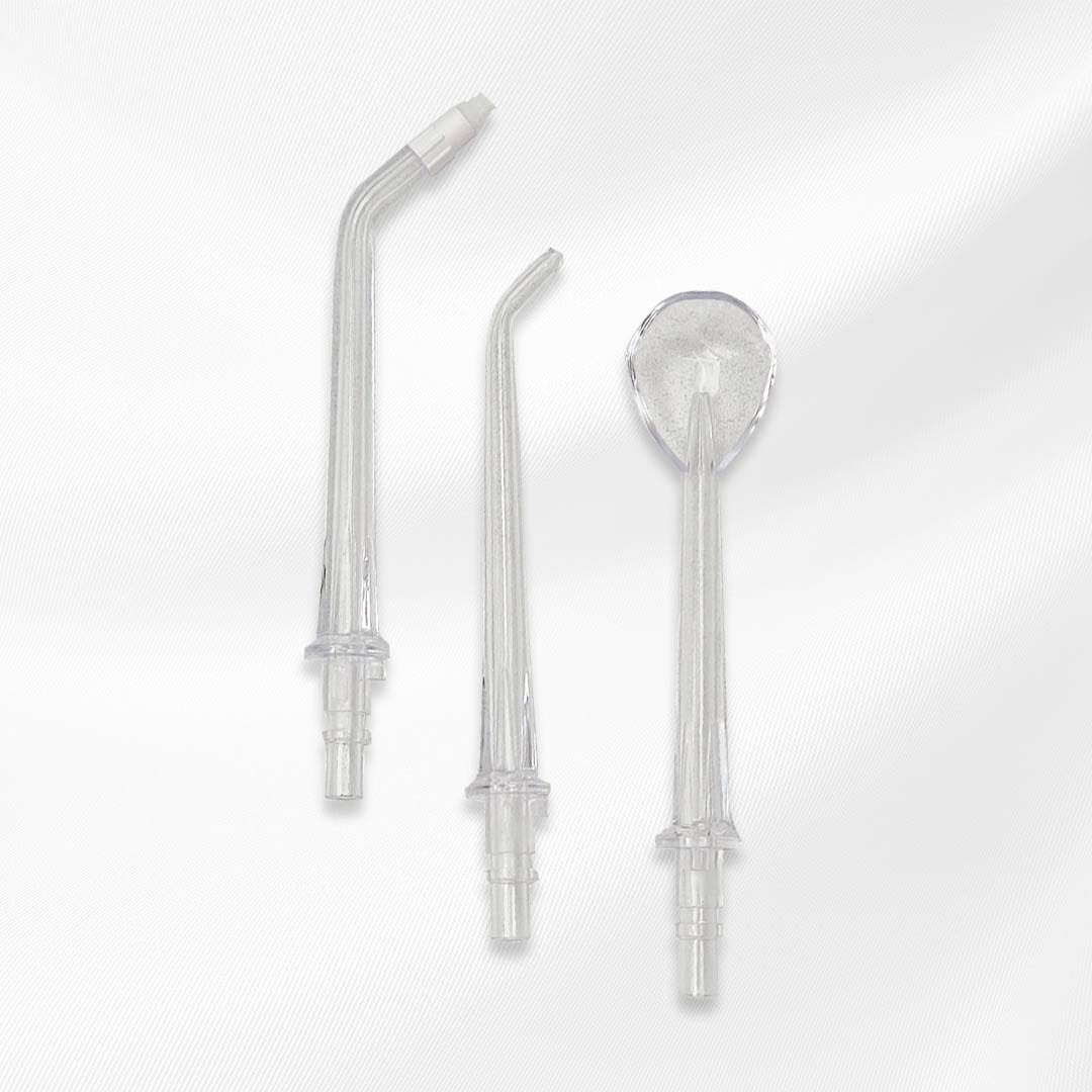Kit de nettoyage buccal CorpCare MiracleSmile - 3 embouts - Nettoyage en profondeur des espaces interdentaires - Pour une haleine fraîche