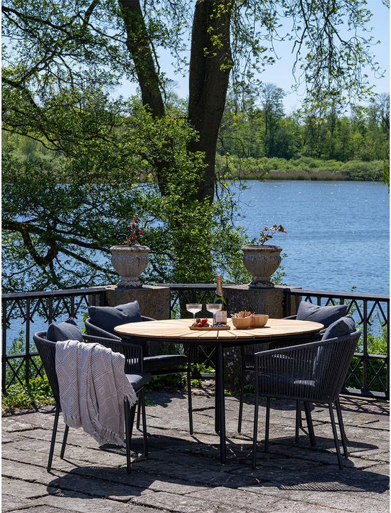 Table à manger en teck naturel - 2-4 personnes - House Nordic