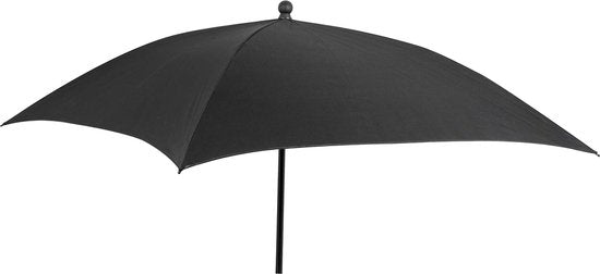 Bo-Camp - Parasol - Carré - 170x170 cm - Noir