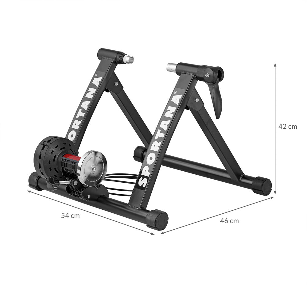 Sportana Fietstrainer voor Binnen - Magneet gestuurd - tot 150kg