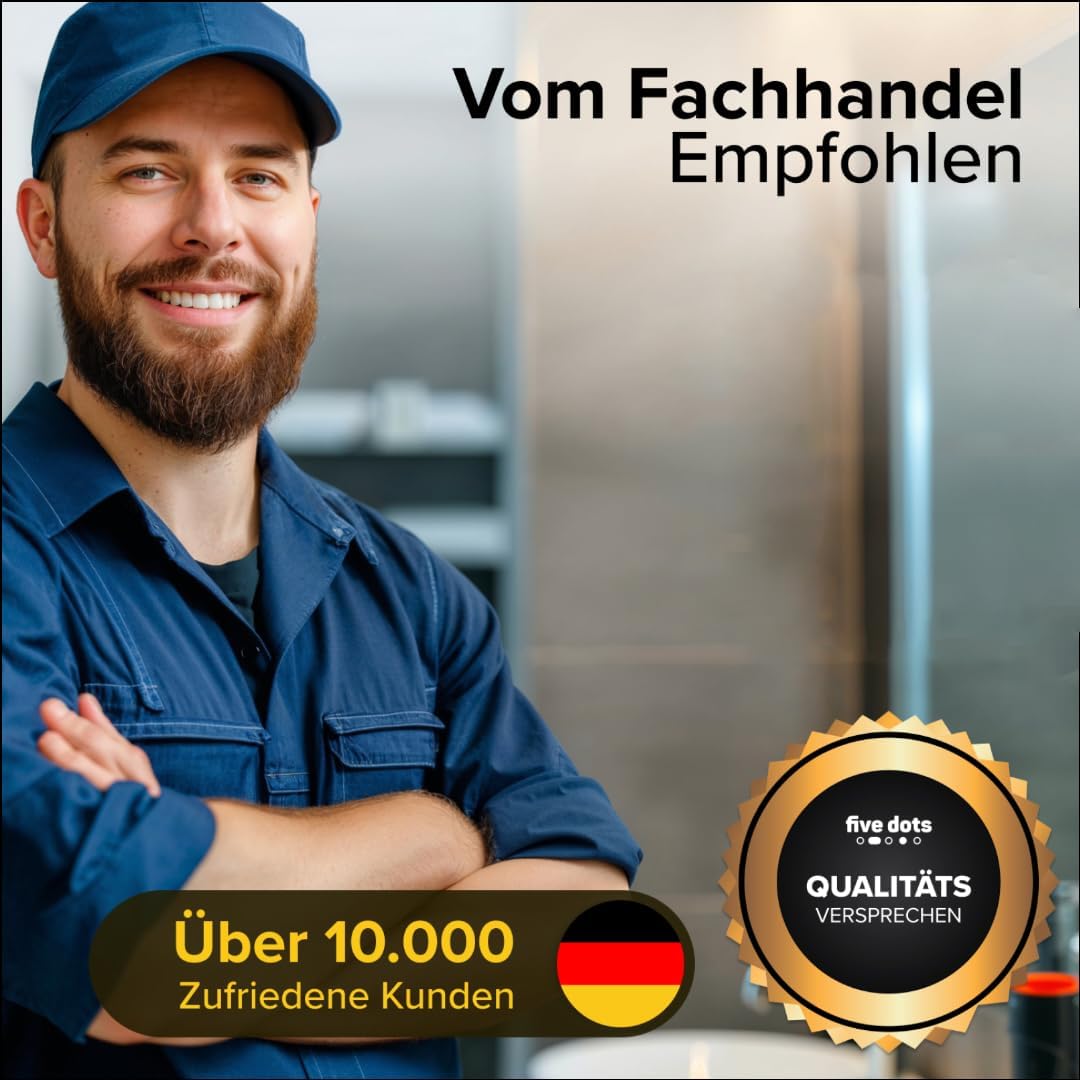 Five Dots Joint de douche 2 pièces 6mm - Transparent