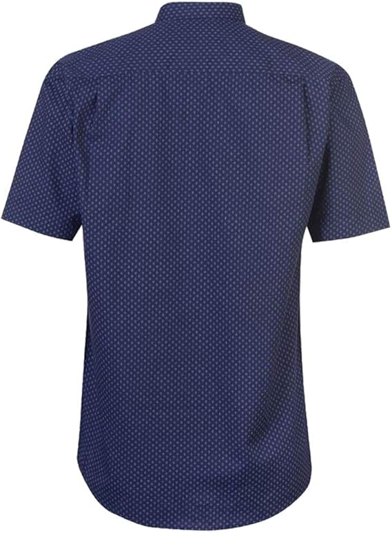 Pierre Cardin - Chemise manches courtes - Marine/Blanc - Taille L