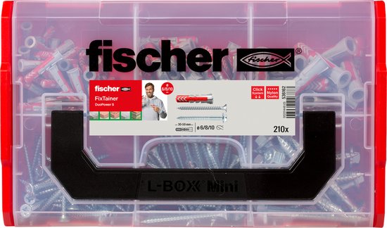 Chevilles Fischer FixTainer DuoPower avec vis