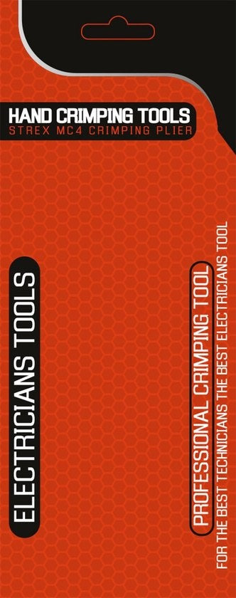 Outil de sertissage pour connecteur MC4 | Panneaux solaires - Câble solaire | 2.5-4-6mm2