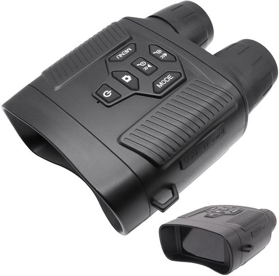 Caméra Denver Nightvision - Jumelles - Vision nocturne avec infrarouge - Enregistrement photo et vidéo (4K) - Batterie 4000mAh - NVI492