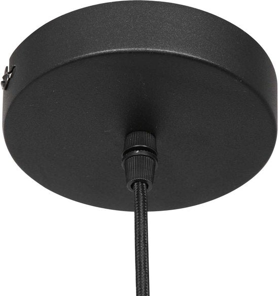 Steinhauer - lampe suspendue - Bollique LED - ambre - verre métal - Ø 25cm - E27 - 3497ME