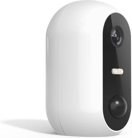 Denver Security Camera Wireless Outdoor - Caméra avec vision nocturne - Tuya App - WiFi - Full HD - 1080P - Détection de mouvement - Facile à installer - IOB209 - Blanc