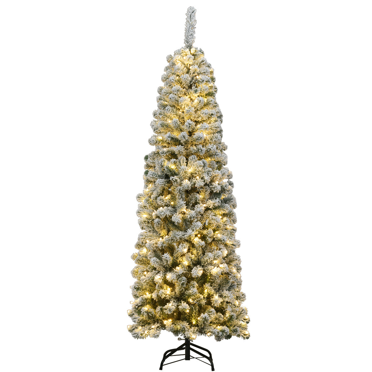 Coast 180 cm sapin de Noël artificiel illuminé sapin pliant épicéa