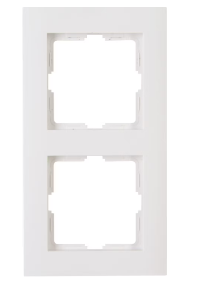 Kopp 5x Double Cover Frame - Blanc brillant