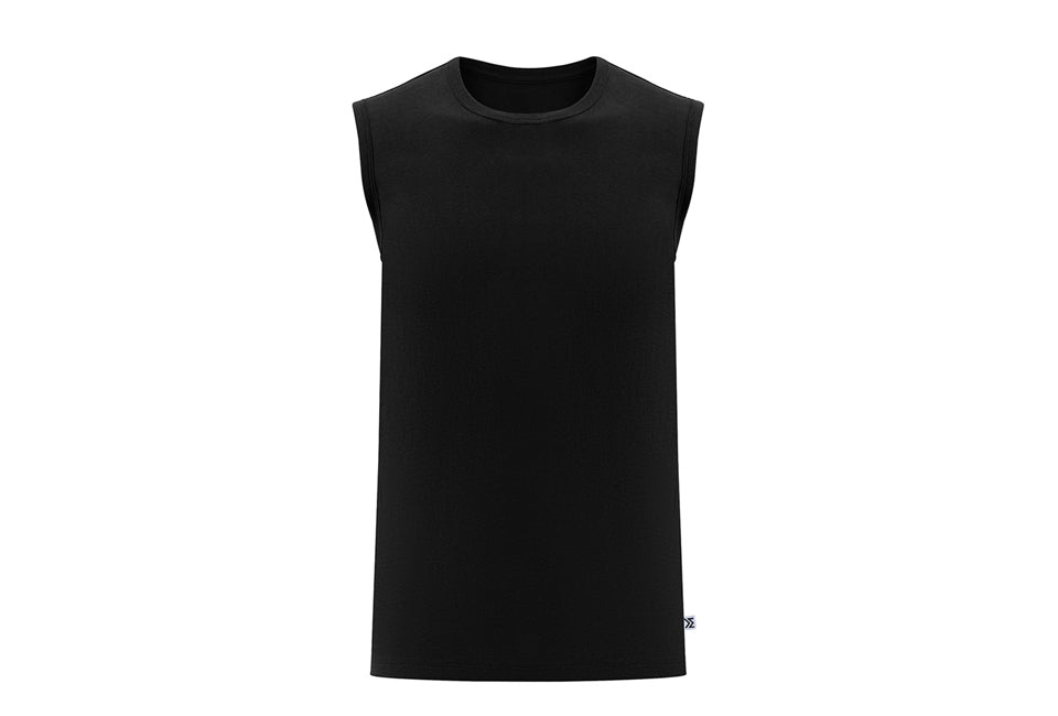 Milanoro - 2XL - T-shirt sans manches - Homme - Noir