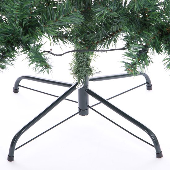 Sapin de Noël Casaria 180 cm - Incl. lumières de Noël LED PE Vert