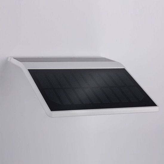 Éclairage solaire à LED pour numéro de maison Yoko, détecteur de mouvement (IR) à activation crépusculaire, IP44, 3000 K, 42 lm, blanc