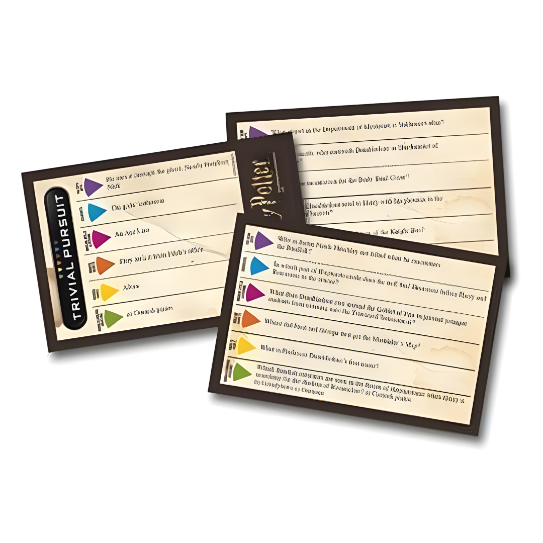 Winning Moves - Trivial Pursuit Jeu de cartes - Harry Potter Edition - Version anglaise