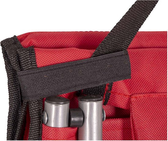 Bo-Camp - Tapis de plage/chaise longue - Lota - Rouge
