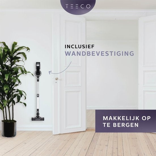 Teeco - Aspirateur à manche - Noir
